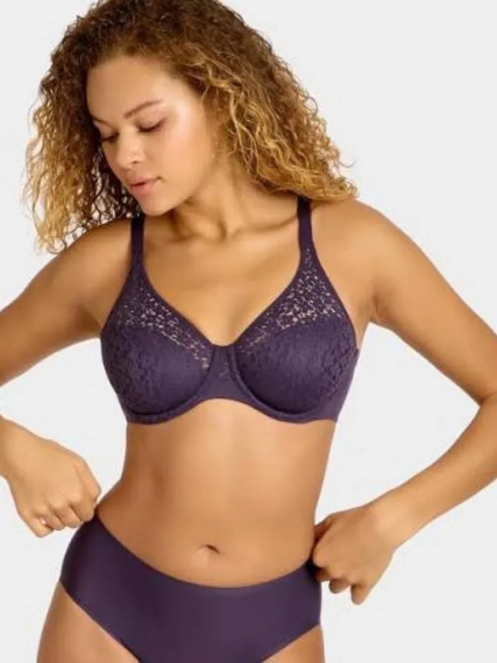 NWT Chantelle Fatal Violet  Norah Seamless Comfort Bra